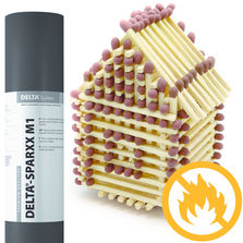 Pare-vapeur armé classé M1 | Delta-Sparxx M1