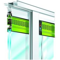 Aérateur de fenêtre à clapet plat et rupture de pont thermique | TH90