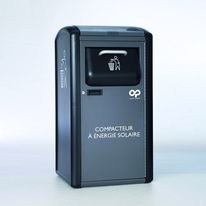 Corbeille pour collecte et compactage | Solar'ium