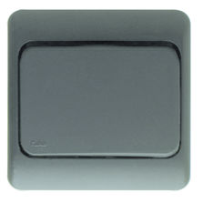 Interrupteurs noirs au touché gomme | Touché Velouté