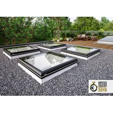 Lanterneau verre avec cadre aluminium | LAMILUX Glass Skylight FE 0°