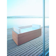 Baignoire à débordement pour l'intérieur et l'extérieur | Sundeck