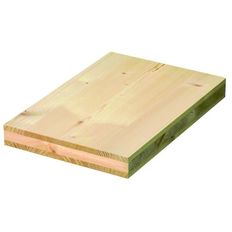 Panneau en bois massif 3 ou 5 plis croisés pour structure ou agencement | Panneau 3 & 5 plis Epicea