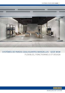 Porte coulissante modulable | MSW  