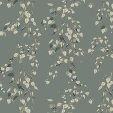 Papier Peint au design floral Shangri-La | Kachura