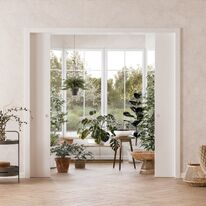 Extension | Châssis pour porte coulissante à galandage deux vantaux