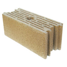 Bloc d'argile de 20 cm d'épaisseur pour murs porteurs | Calimur C20