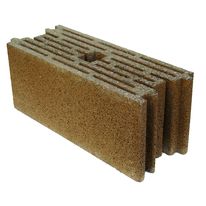 Bloc d'argile de 20 cm d'épaisseur pour murs porteurs | Calimur C20