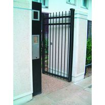 Portillon acier à fermeture par ventouses | Portillon sur pivot