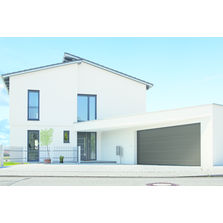 Porte à refoulement horizontal avec tablier en acier isolé | Smart 42