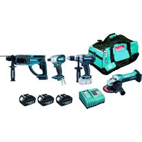 Gamme d'outillage en coffret de quatre machines 18 Volts | DK1866