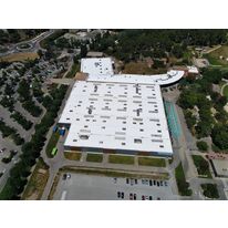 Membrane d'étanchéité blanche à haute réflexion solaire | RENOLIT ALKORPLAN Bright