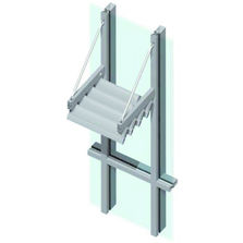 Lames de brise-soleil en aluminium à intégrer en façade | Wicsolaire Mecano Wictec