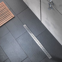 Caniveau avec godet amovible pour douche à l'italienne | Caniveau Venisio