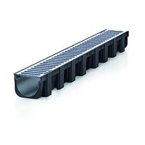 Caniveaux sans cornières en PP à grilles et charge 15 kN | TOP X