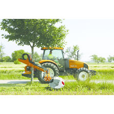 Dispositifs pour faucheuse ou débroussailleuse à bras articulé | Amortisseur de recul / double pression à l'effacement