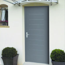 Porte d'entrée en acier laqué à isolation thermique intégrée | ALASKA