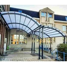 Abri fumeur en aluminium extrudé | ABRIS ARCHETYPE