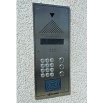 Platine à défilement PMR en acier inox brossé | W900.100