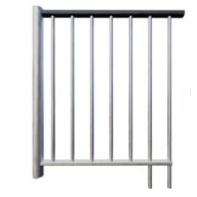 Kit balustrade pour escalier spiral extérieur | Ethan galvanisé