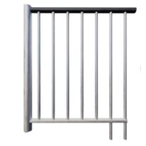 Kit balustrade pour escalier spiral extérieur | Ethan galvanisé