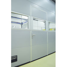 Porte industrielle sectionnelle avec tablier en acier ou aluminium | Crawford OH1042