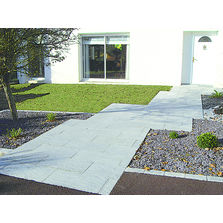 Dalle en béton d'aspect schiste et ardoise pour l'extérieur | Novaschiste