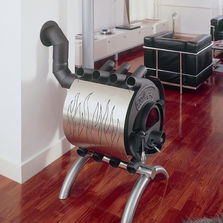 Poêle à bois équipé de diffuseurs d'air chaud | Bullerjan 04 NZ