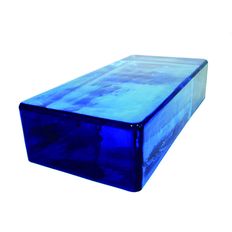 Brique de verre colorée de 5,3 cm d'épaisseur | VetroPieno