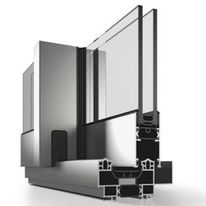  Système coulissant à levage en aluminium à isolation thermique élevée | heroal S 42 