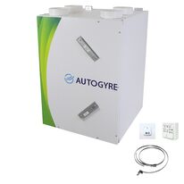 VMC double flux monobloc haut rendement à deux vitesses | Twin'Air DF 90