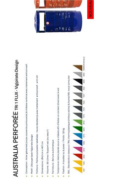 Poubelle urbaine avec serrure automatique pour tri sélectif de déchets | AUSTRALIA PERFORÉE TRI 1 FLUX 