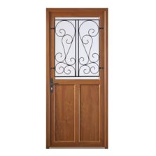 Porte d'entrée Aubin PVC sur mesure | LAPEYRE SERVICES