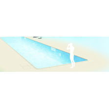 Piscine rectangulaire de grande longueur | Olympic