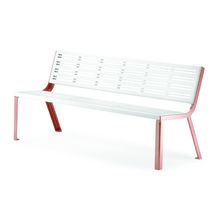 Banc en acier avec ou sans dossier | Jazz