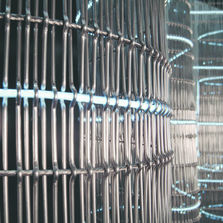 Tissage de fibres optiques et d'acier inoxydable | Maille Optique tissée