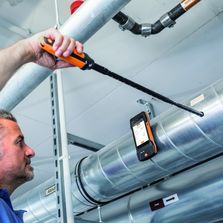 Appareil de mesure bluetooth de la qualité de l'air et de la ventilation | Testo 400