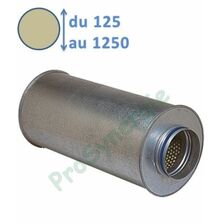 OCTA - Piège à son cylindrique passif Galva - Ventilation et conduit d´air | SITE006606