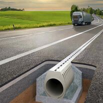 Caniveau compact à Fente Intégrée | KOMPAQSLOT