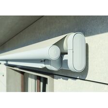 Store banne monobloc à mécanisme dessiné pour être visible | Quad