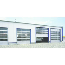 Porte industrielle sectionnelle à isolation thermique | RapidTech 110