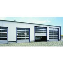 Porte industrielle sectionnelle à isolation thermique | RapidTech 110