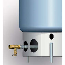 Robinet d'arrêt pour vase d'expansion | DLV