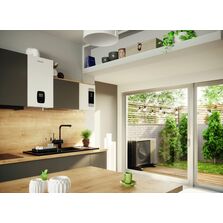 PAC murale compacte hybride gaz et énergies renouvelables | Hybea