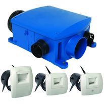 Bouche d'extraction fonctionnant manuellement ou automatiquement par détection | Bahia Curve