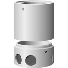 Regard d'assainissement en deux pièces de béton préfabriquées | Aquapro