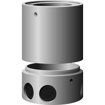 Regard d'assainissement en deux pièces de béton préfabriquées | Aquapro