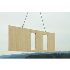 Panneau bois jusqu'à 40 cm d'épaisseur pour travaux intérieurs et extérieurs | CLT