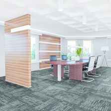 Dalle plombante amovible à velours bouclé structuré | Tecsom Evolution