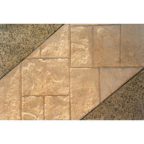 Béton imprimé en cinq motifs | Sika Pavédéco Imprimé